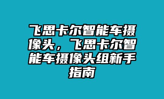 飛思卡爾智能車攝像頭，飛思卡爾智能車攝像頭組新手指南