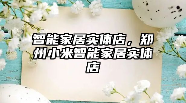 智能家居實體店，鄭州小米智能家居實體店